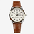 Calibre 5 Day & Date Brown-White Quartz Watch