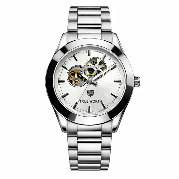 True Worth Open Heart Automatic Watch -TWAT326