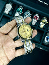 True Worth Original Chronograph Quartz Watch - TwoTone Gold Dial