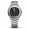 Patek Nautilus Quartz Watch - Black Dial