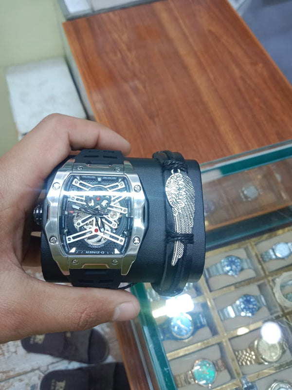 Richard Mille RM35-02 Skeleton with Rubber Black Strap