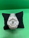 Hublot Big Bang Green Skeleton Dial White Ceramic