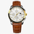 True Worth Original Chronograph Leather Strap Watch - Brown