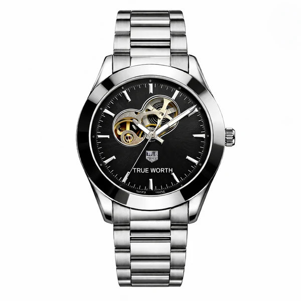 True Worth Open Heart Automatic Watch -TWAT326
