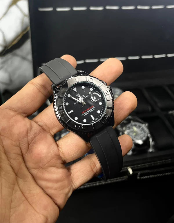 RLX Yacht Master Full Black 12-12 Offer