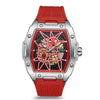 Richard Mille RM35-02 Skeleton with Rubber Red Strap