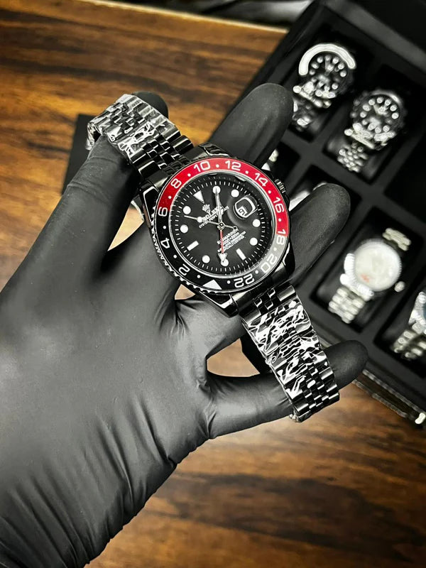 RLX GMT Master 2 - Full Black - Coke