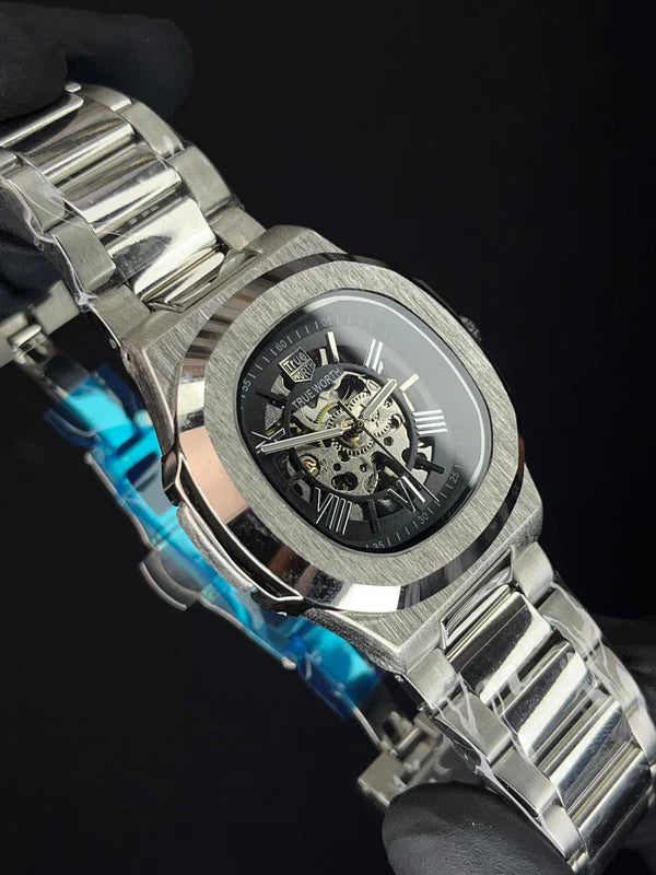 True Worth Original Nautilus Style Automatic Watch