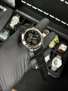 Tsot Leather Strap Chronograph Watch